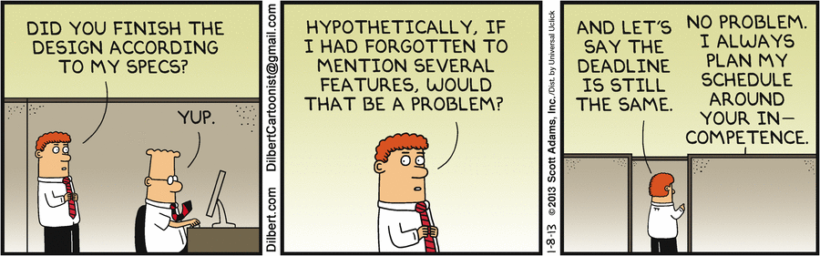 Dilbert Cartoon